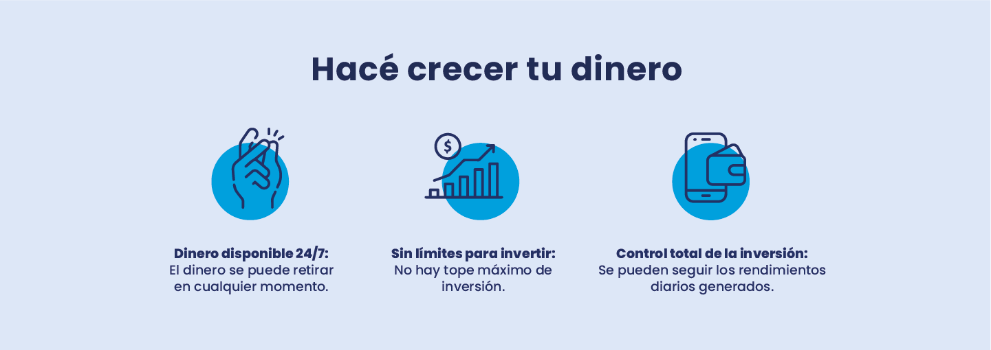 Hacé crecer tu dinero